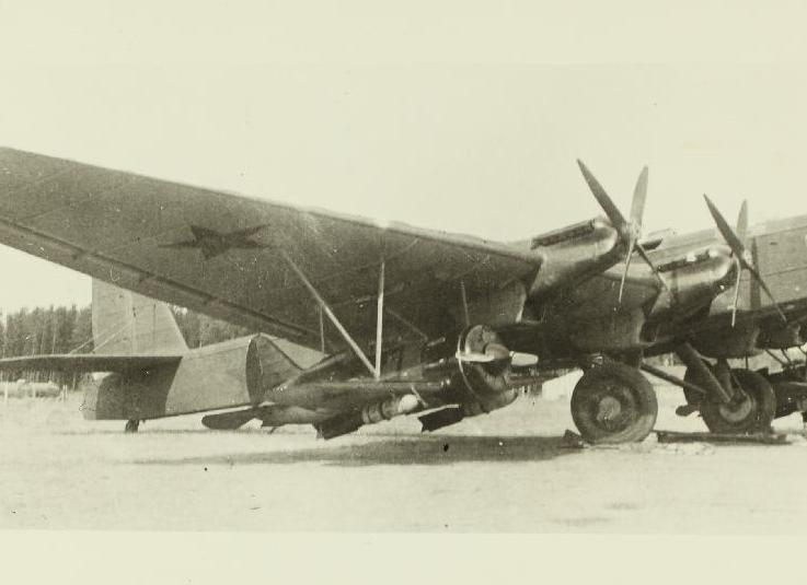 Тяжёлый бомбардировщик AНT-6 (ТБ-3)