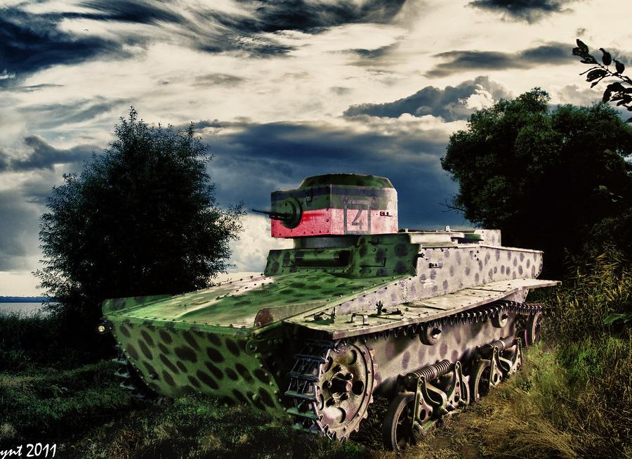 Легкий танк Т-37.
