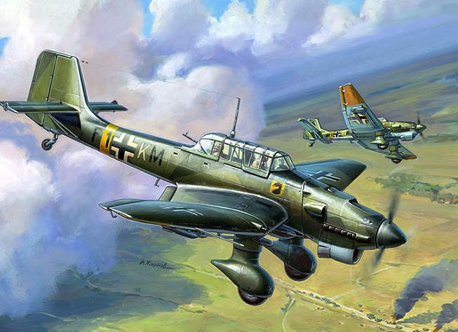 Пикирующий бомбардировщик Stuka