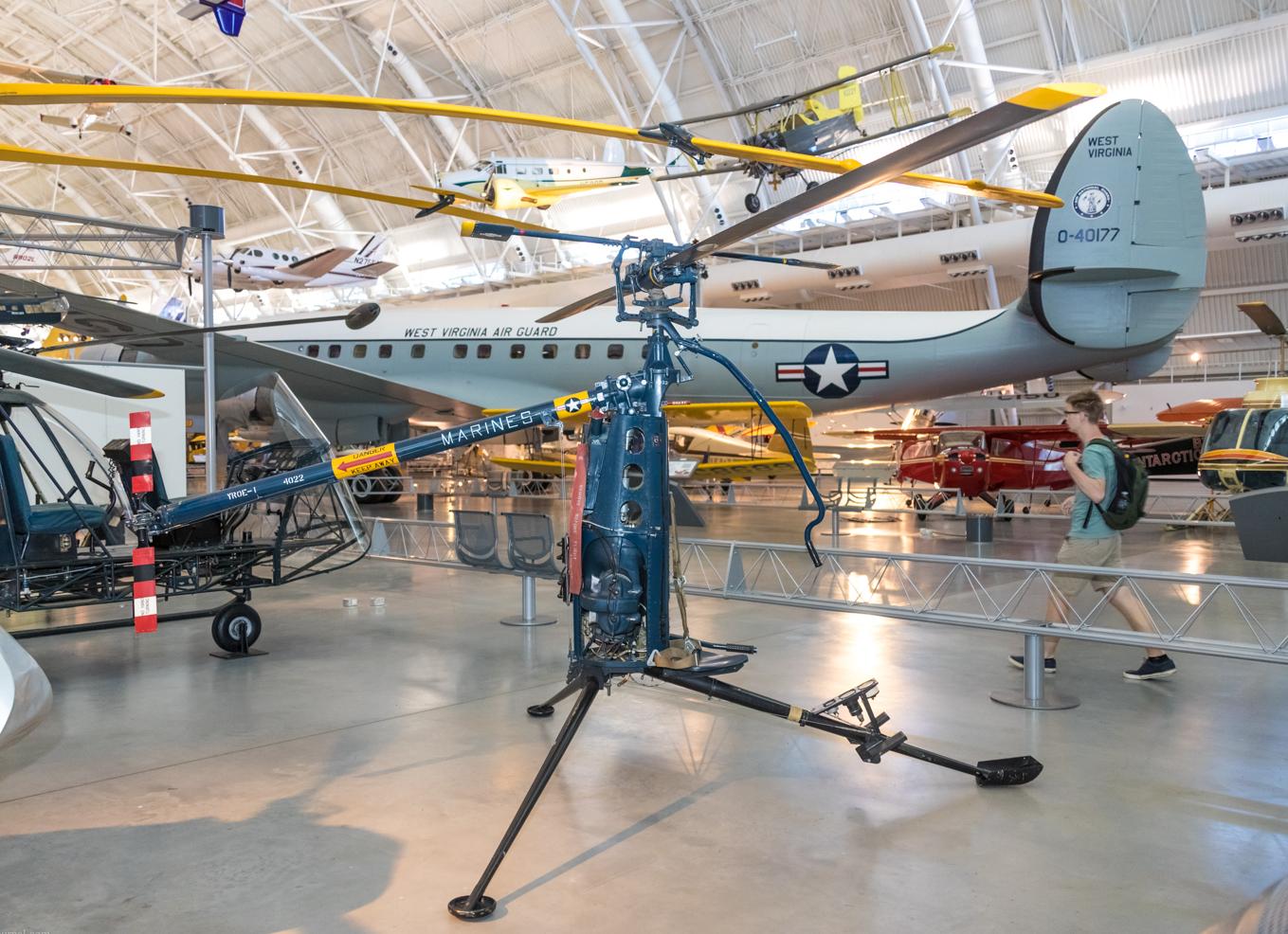 Военные вертолеты США: Hiller ROE — 1956