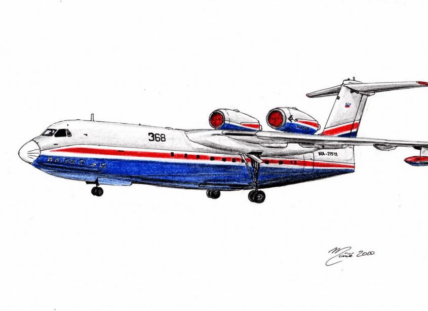 Современная военная авиация: Бе-200